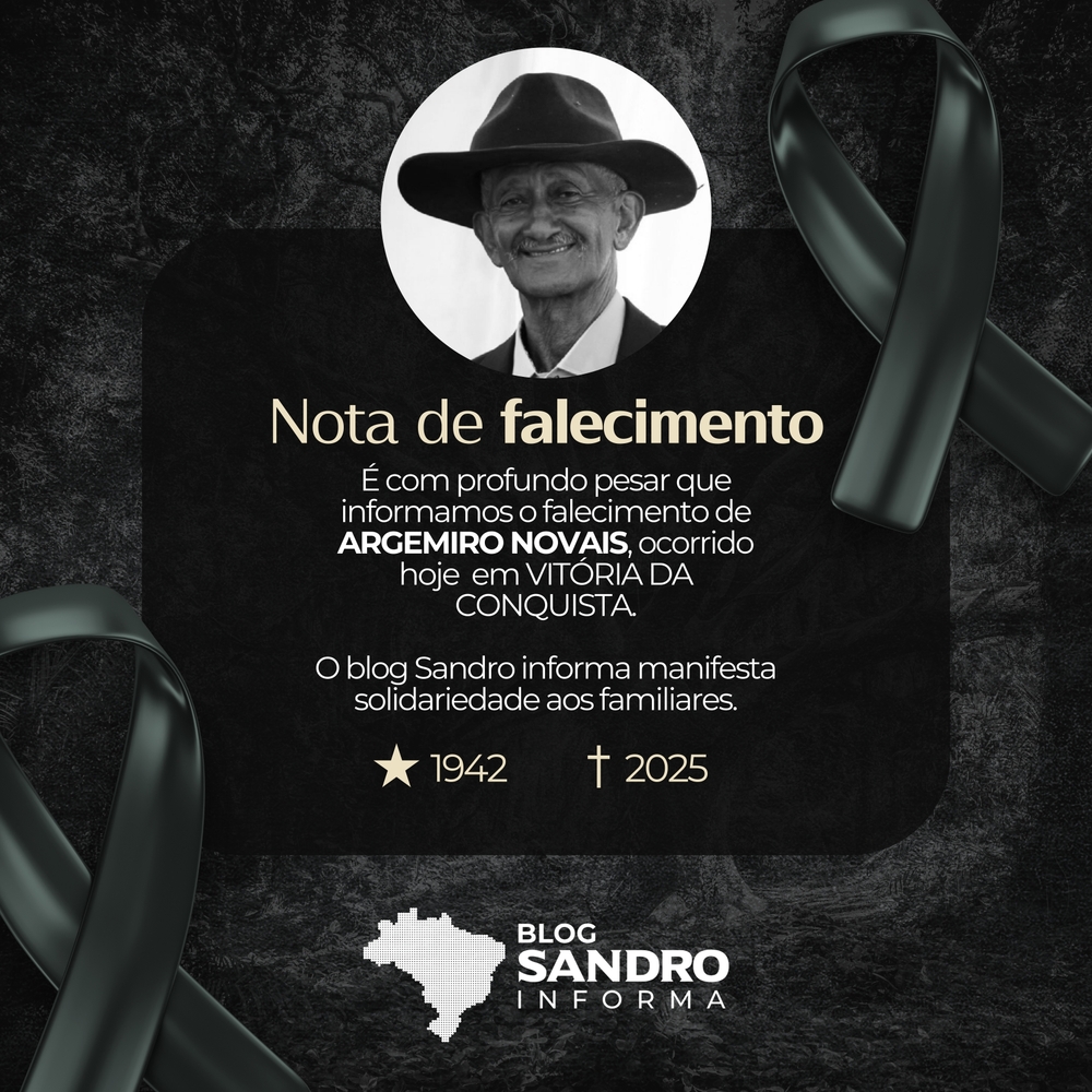 img of NOTA DE PESAR: A DESPEDIDA DE ARGEMIRO NOVAIS